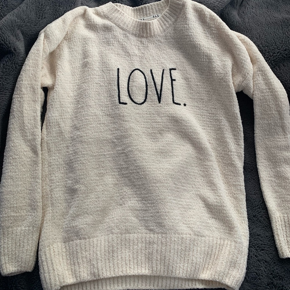 Rae Dunn “Love” Sweater